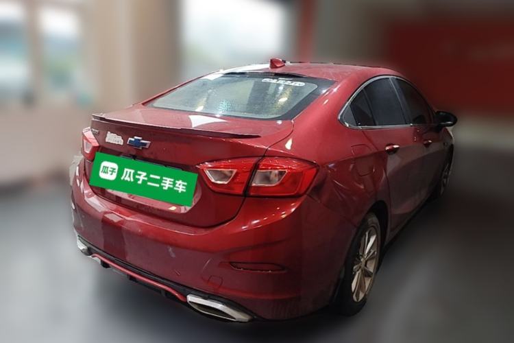 Used Chevrolet Cruze 2017 1.5L Automatic Pioneer Sunroof Edition Rear Right 45 Deg