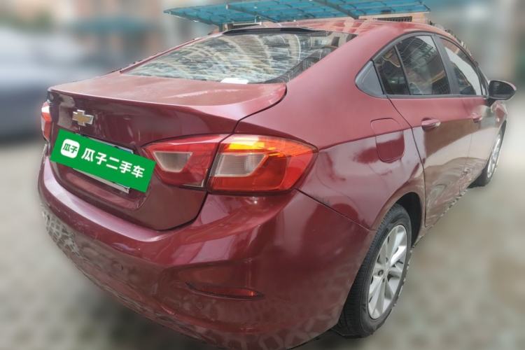 Used Chevrolet Cruze 2017 1.5L Automatic Pioneer Sunroof Edition Rear Right 45 Deg