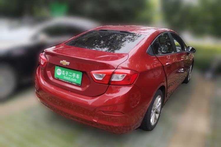 Used Chevrolet Cruze 2017 1.5L Automatic Pioneer Sunroof Edition Rear Right 45 Deg