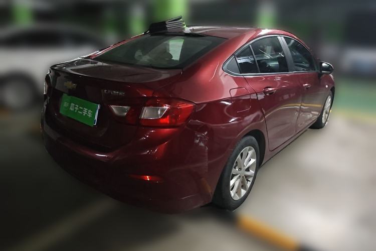 Used Chevrolet Cruze 2017 1.5L Automatic Pioneer Sunroof Edition Rear Right 45 Deg