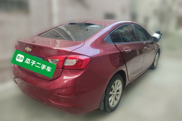 Used Chevrolet Cruze 2017 1.5L Automatic Pioneer Sunroof Edition Rear Right 45 Deg