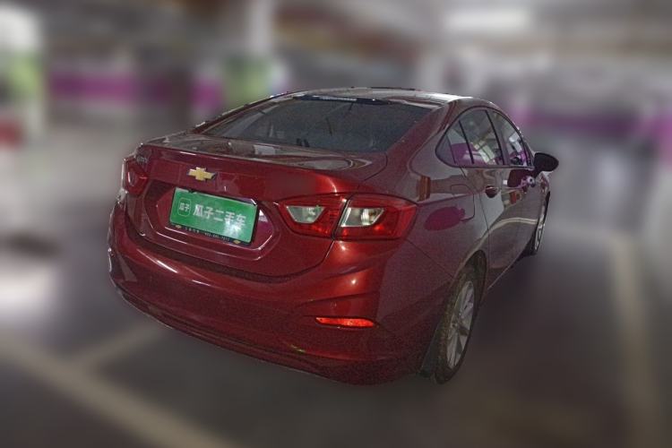 Used Chevrolet Cruze 2017 1.5L Automatic Pioneer Sunroof Edition Rear Right 45 Deg