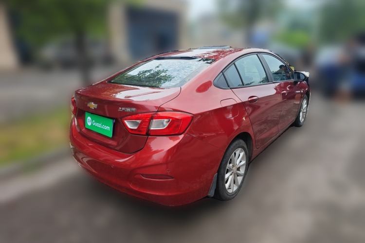 Used Chevrolet Cruze 2017 1.5L Automatic Pioneer Sunroof Edition Rear Right 45 Deg