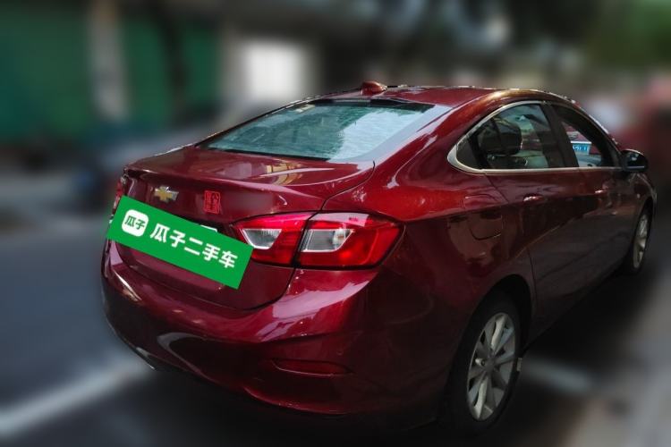Used Chevrolet Cruze 2017 1.5L Automatic Xuanfeng Edition Rear Right 45 Deg