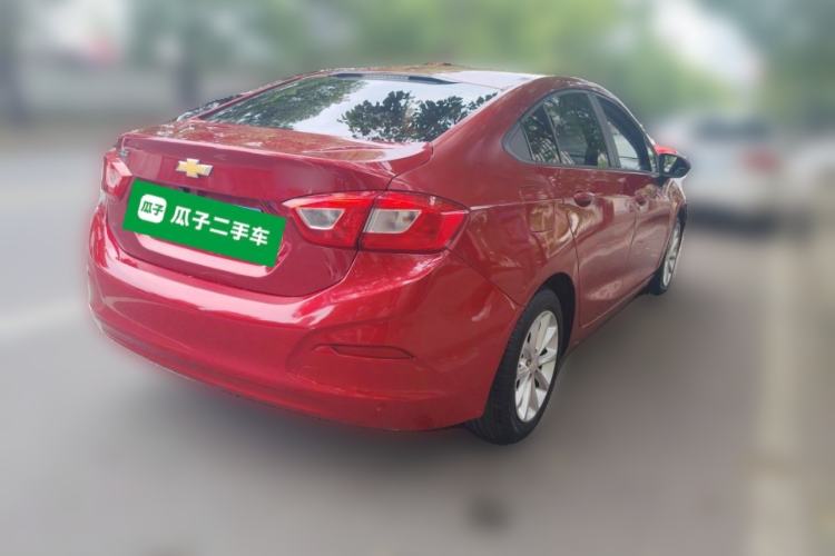 Used Chevrolet Cruze 2017 1.5L Automatic Pioneer Sunroof Edition Rear Right 45 Deg