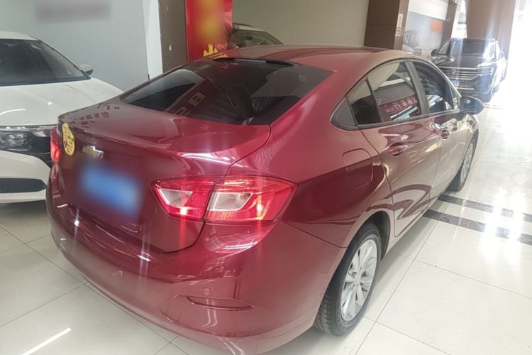 Used Chevrolet Cruze 2017 1.5L Automatic Pioneer Sunroof Edition Rear Right 45 Deg