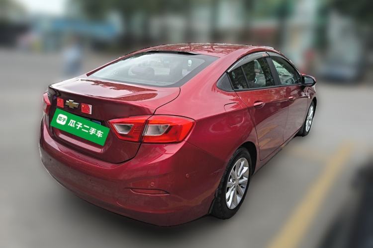 Used Chevrolet Cruze 2017 1.5L Automatic Pioneer Sunroof Edition Rear Right 45 Deg