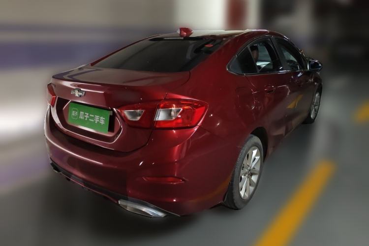 Used Chevrolet Cruze 2017 1.5L Automatic Pioneer Sunroof Edition Rear Right 45 Deg