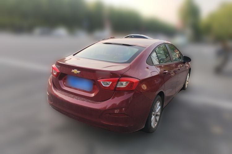 Used Chevrolet Cruze 2017 1.5L Automatic Pioneer Sunroof Edition Rear Right 45 Deg