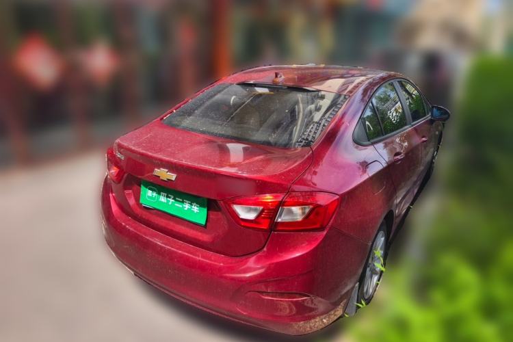 Used Chevrolet Cruze 2017 1.5L Automatic Pioneer Sunroof Edition Rear Right 45 Deg