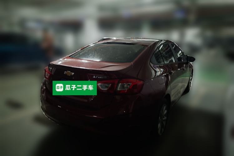 Used Chevrolet Cruze 2017 1.5L Automatic Pioneer Sunroof Edition Rear Right 45 Deg