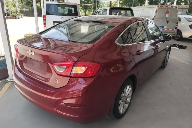 Used Chevrolet Cruze 2017 1.5L Automatic Pioneer Sunroof Edition Rear Right 45 Deg