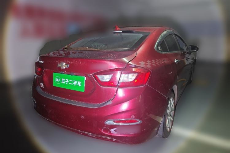 Used Chevrolet Cruze 2017 1.5L Automatic Pioneer Sunroof Edition Rear Right 45 Deg