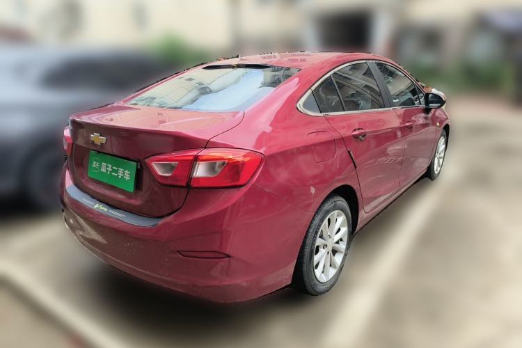 Used Chevrolet Cruze 2017 1.5L Automatic Pioneer Sunroof Edition Rear Right 45 Deg