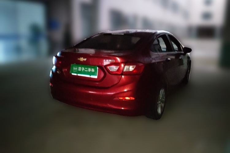 Used Chevrolet Cruze 2017 1.5L Automatic Pioneer Sunroof Edition Rear Right 45 Deg