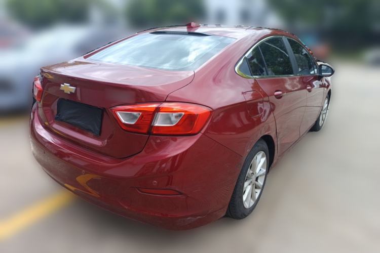 Used Chevrolet Cruze 2017 1.5L Automatic Pioneer Sunroof Edition Rear Right 45 Deg