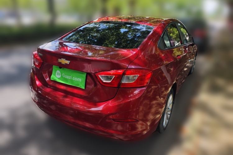 Used Chevrolet Cruze 2017 1.5L Automatic Pioneer Sunroof Edition Rear Right 45 Deg