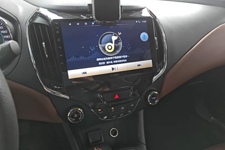 Used Chevrolet Cruze 2017 1.5L Automatic Pioneer Sunroof Edition Audio And AC Panel