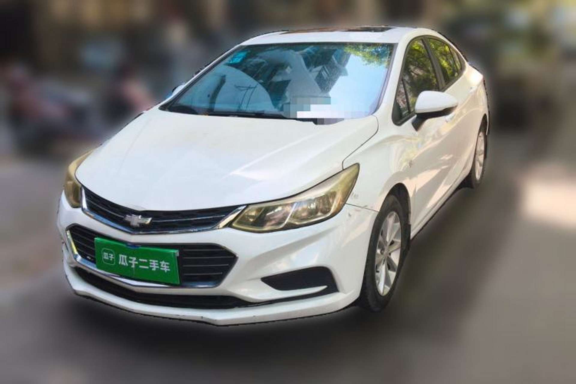 Used Chevrolet Cruze 2017 1.5L Automatic Pioneer Sunroof Edition Front Left 45 Deg