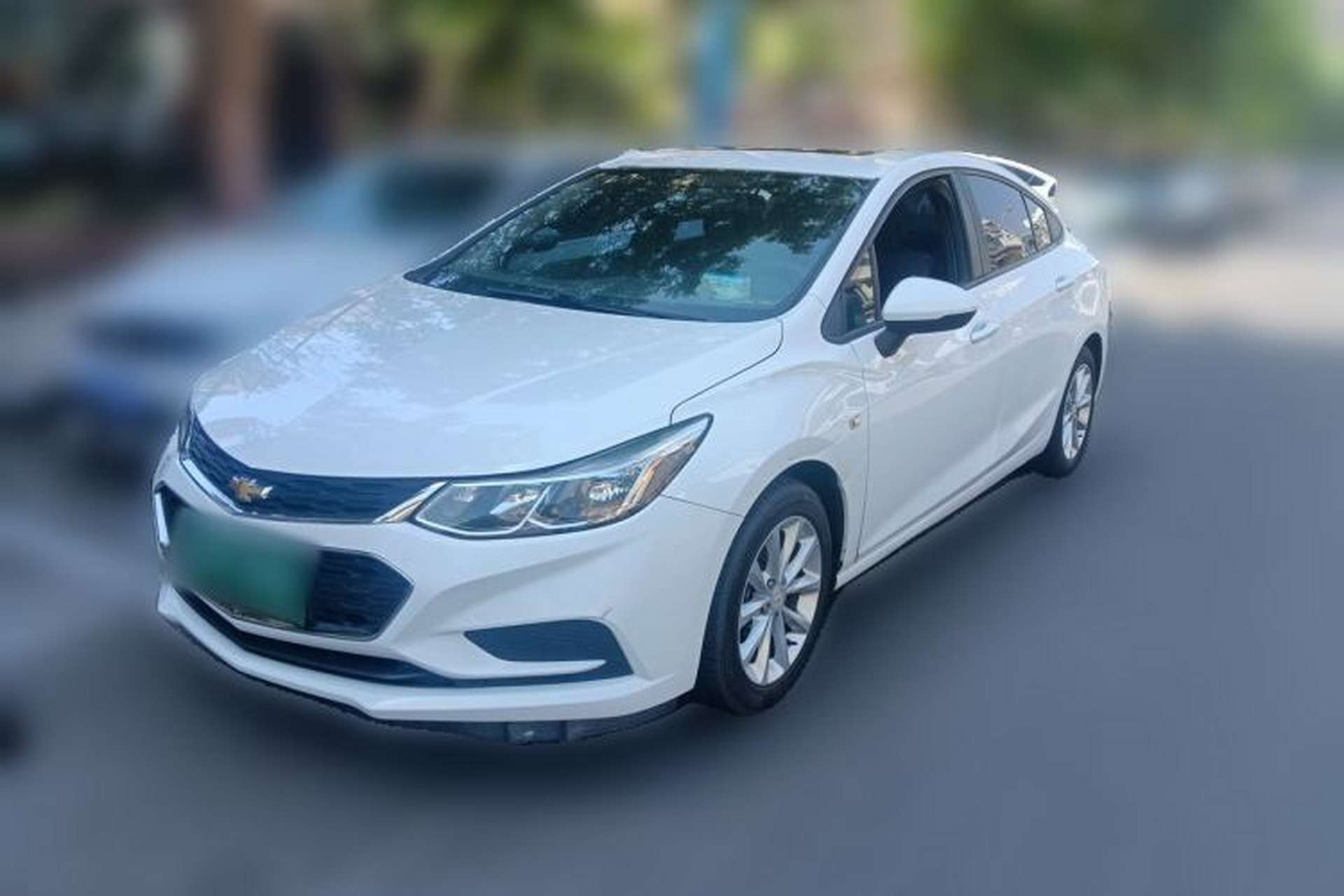 Used Chevrolet Cruze 2017 1.5L Automatic Pioneer Sunroof Edition Front Left 45 Deg