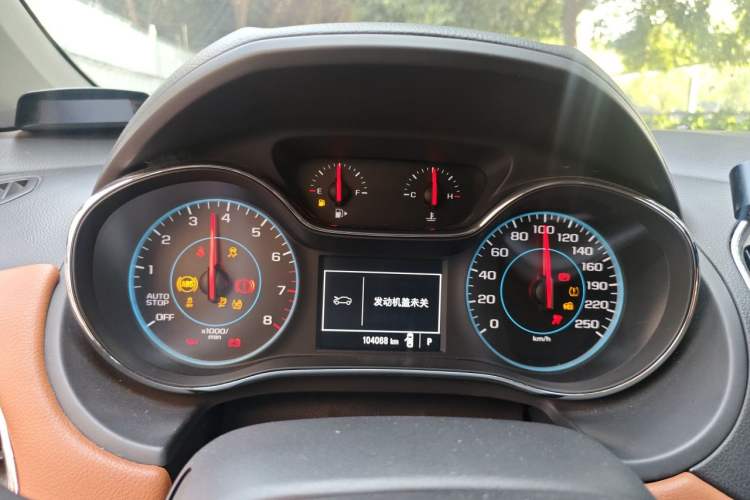 Used Chevrolet Cruze 2017 1.5L Automatic Pioneer Sunroof Edition Instrument Cluster