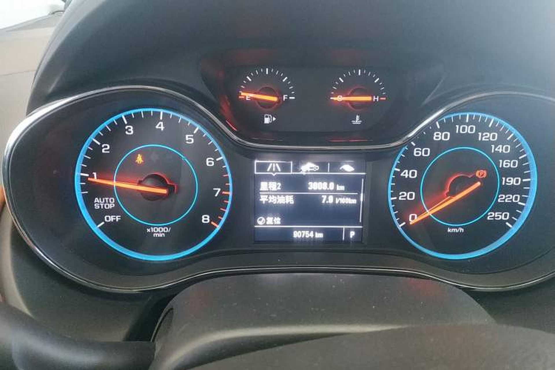 Used Chevrolet Cruze 2017 1.5L Automatic Pioneer Sunroof Edition Instrument Cluster