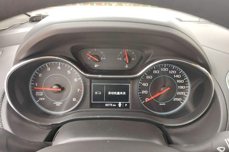 Used Chevrolet Cruze 2017 1.5L Automatic Pioneer Sunroof Edition Instrument Cluster