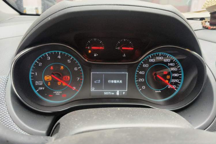 Used Chevrolet Cruze 2017 1.5L Hatchback Automatic Pioneer Sunroof Edition Instrument Cluster