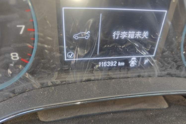 Used Chevrolet Cruze 2017 1.5L Automatic Pioneer Sunroof Edition Odometer Close Up