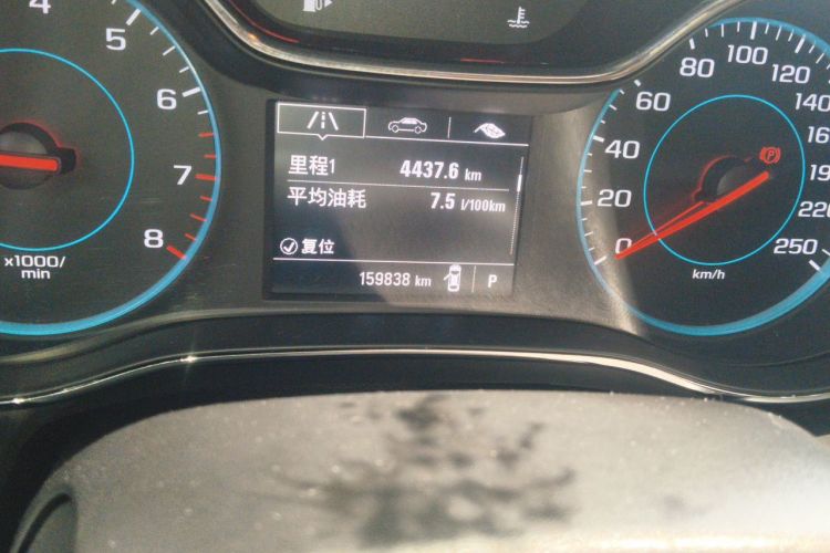 Used Chevrolet Cruze 2017 1.5L Automatic Xuanfeng Edition Odometer Close Up