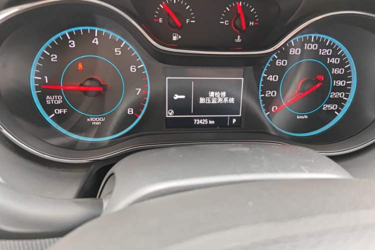 Used Chevrolet Cruze 2017 1.5L Automatic Xuanfeng Edition Odometer Close Up
