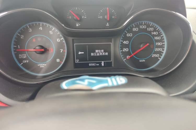 Used Chevrolet Cruze 2017 1.5L Manual Xuanfeng Edition Odometer Close Up