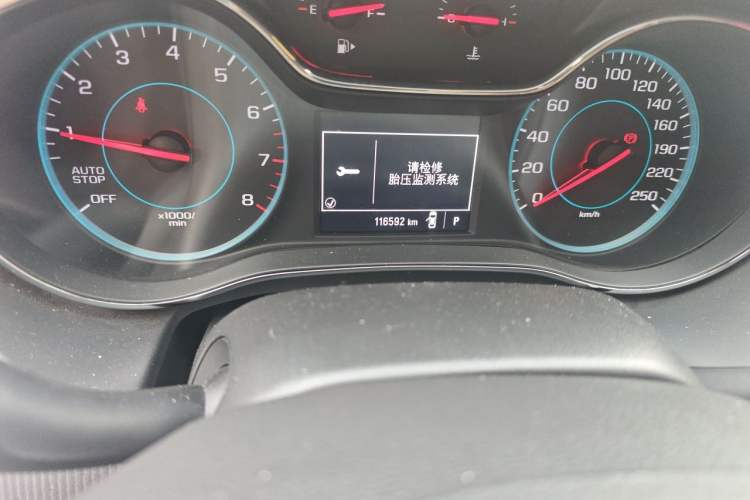 Used Chevrolet Cruze 2017 1.5L Automatic Xuanfeng Edition Odometer Close Up