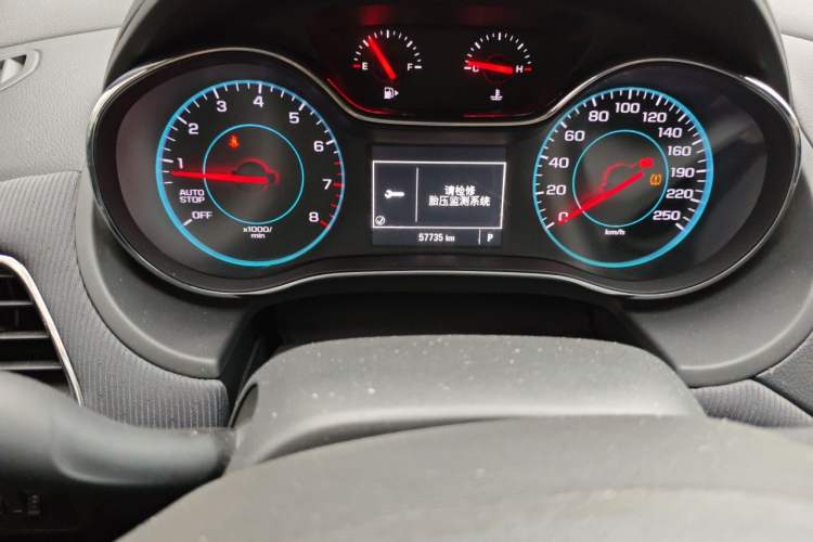 Used Chevrolet Cruze 2017 1.5L Automatic Xuanfeng Edition Odometer Close Up