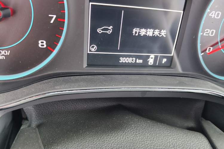 Used Chevrolet Cruze 2017 1.5L Automatic Xuanfeng Edition Odometer Close Up