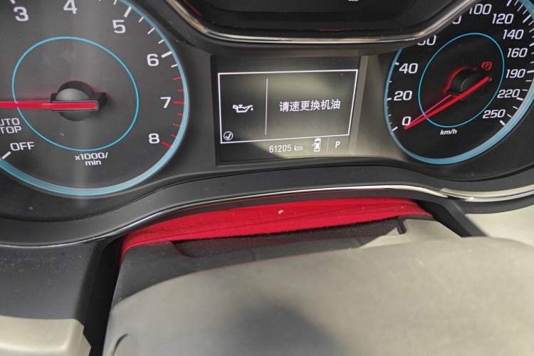 Used Chevrolet Cruze 2017 1.5L Hatchback Automatic Xuanfeng Edition Odometer Close Up