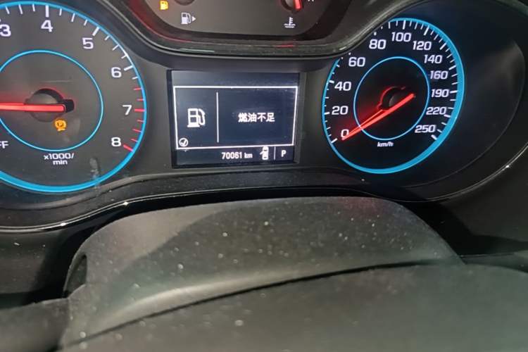Used Chevrolet Cruze 2017 1.5L Automatic Xuanfeng Edition Odometer Close Up