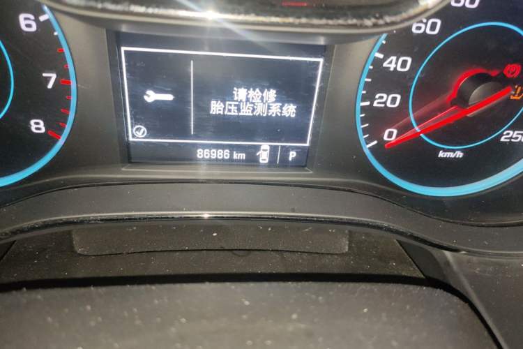 Used Chevrolet Cruze 2017 1.5L Automatic Xuanfeng Edition Odometer Close Up