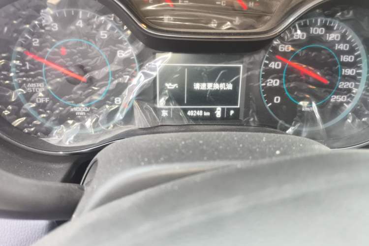 Used Chevrolet Cruze 2017 1.4T Dual-Clutch Xuanfeng Edition Odometer Close Up