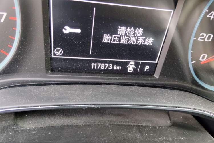 Used Chevrolet Cruze 2017 1.5L Automatic Xuanfeng Edition Odometer Close Up