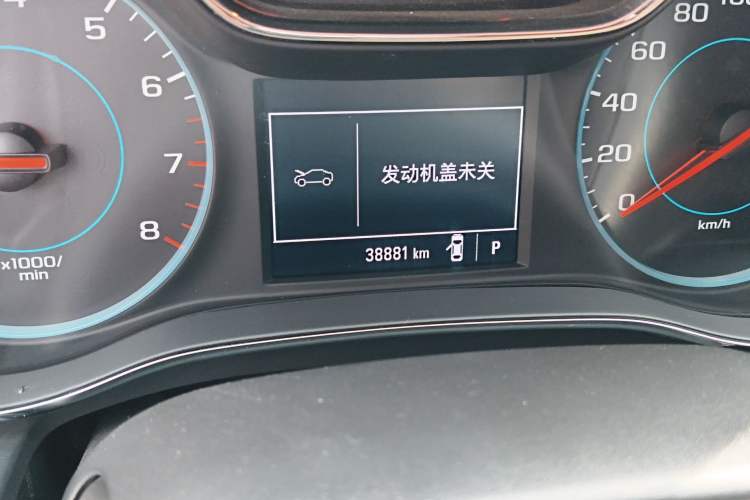 Used Chevrolet Cruze 2017 1.5L Automatic Xuanfeng Edition Odometer Close Up