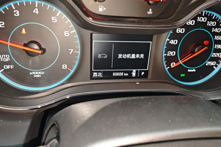 Used Chevrolet Cruze 2017 1.4T Dual-Clutch Lingfeng Edition Odometer Close Up