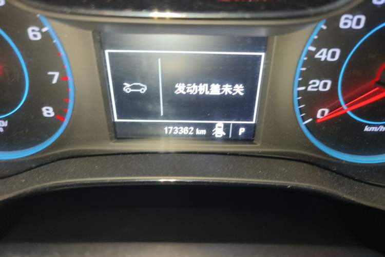 Used Chevrolet Cruze 2017 1.5L Automatic Pioneer Sunroof Edition Odometer Close Up