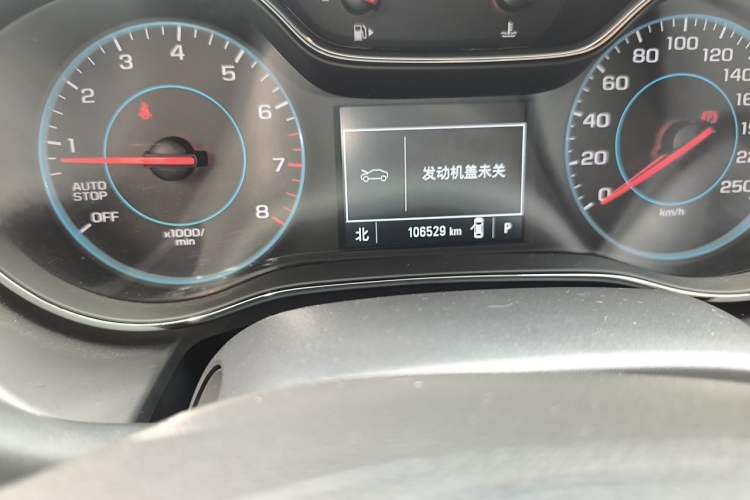 Used Chevrolet Cruze 2017 1.4T Dual-Clutch Xuanfeng Edition Odometer Close Up