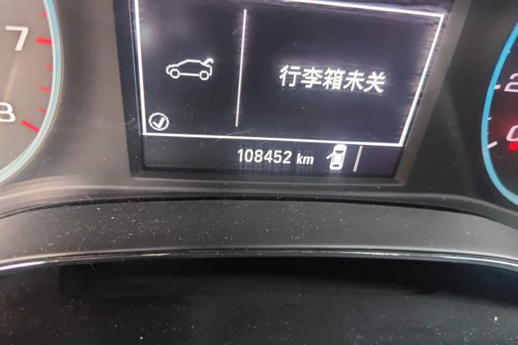 Used Chevrolet Cruze 2017 1.5L Manual Xuanfeng Edition Odometer Close Up