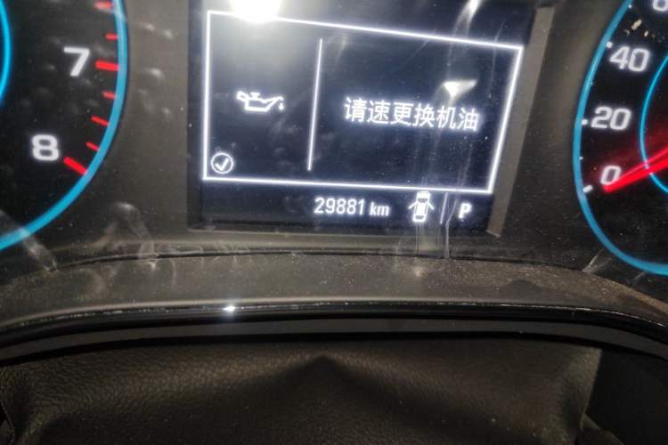 Used Chevrolet Cruze 2017 1.5L Automatic Xuanfeng Edition Odometer Close Up