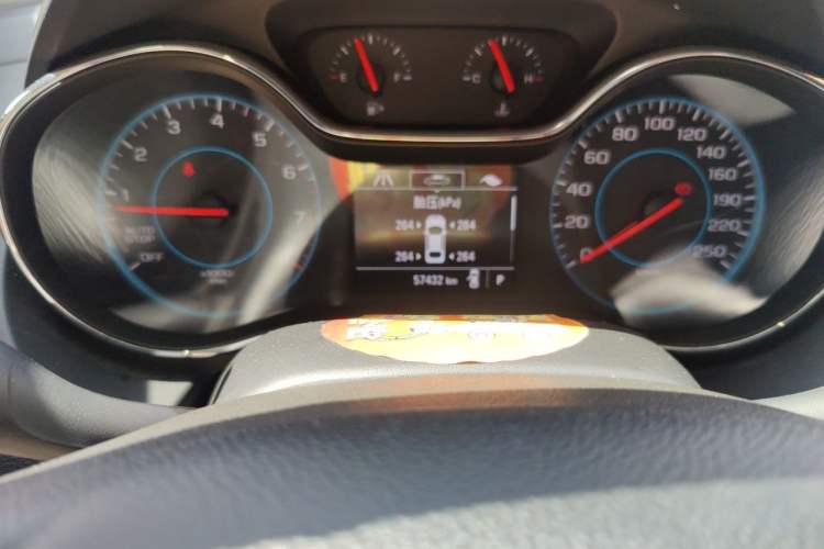 Used Chevrolet Cruze 2017 1.5L Automatic Xuanfeng Edition Odometer Close Up