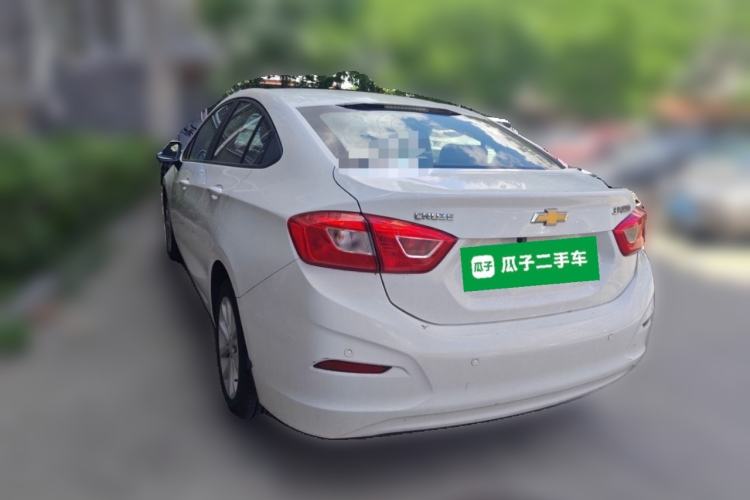 Used Chevrolet Cruze 2017 1.5L Automatic Pioneer Sunroof Edition Rear Left 45 Deg