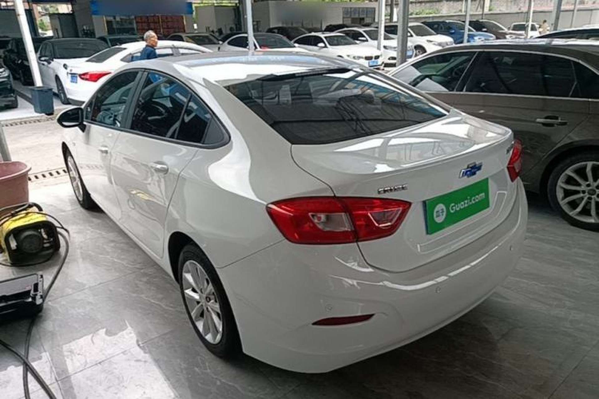 Used Chevrolet Cruze 2017 1.5L Automatic Pioneer Sunroof Edition Rear Left 45 Deg