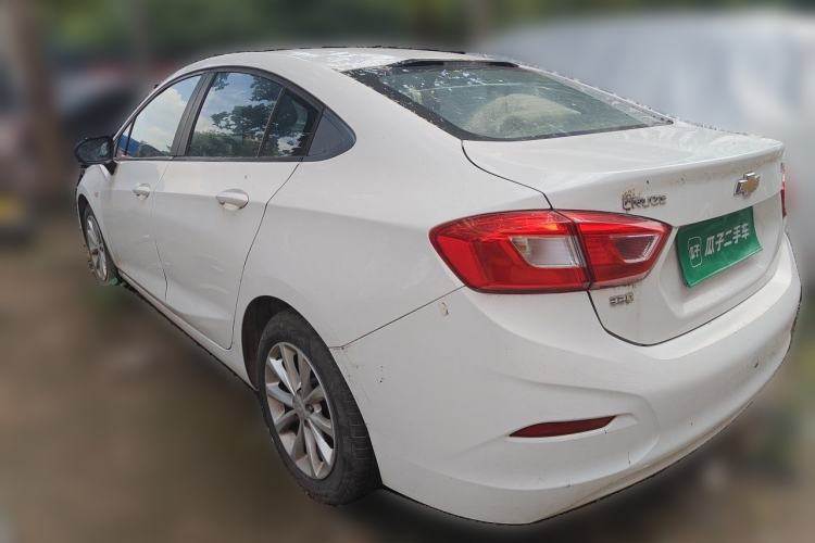 Used Chevrolet Cruze 2017 1.5L Automatic Pioneer Sunroof Edition Rear Left 45 Deg